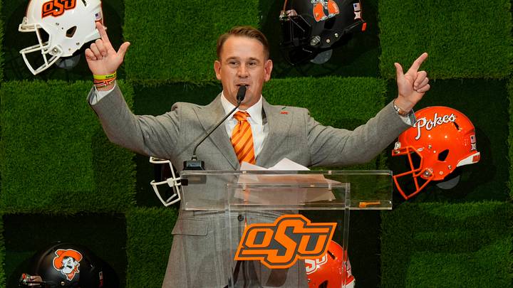 Oklahoma State University football coach Eric Morris.