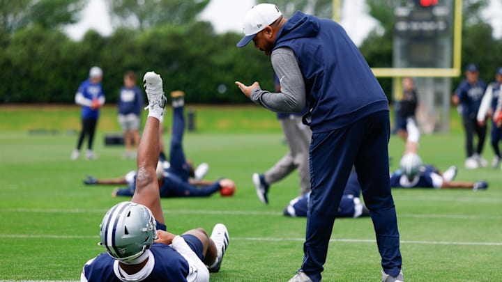 Dallas Cowboys defensive coordinator Christian Parker.