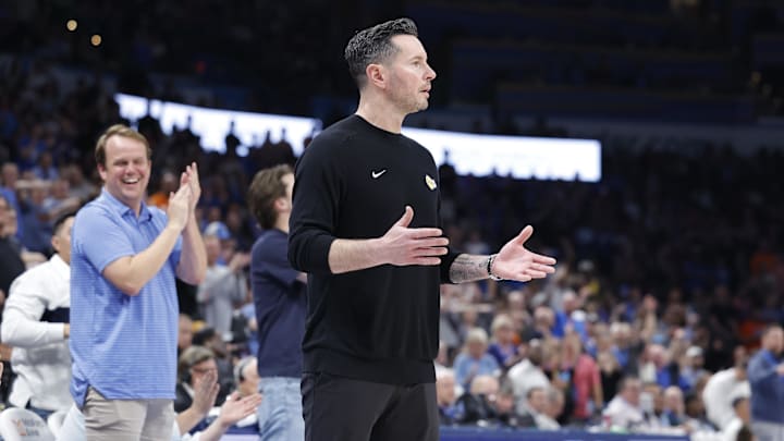 Los Angeles Lakers coach JJ Redick ripped the officiating at the end of his team's Game 4 loss to the Minnesota Timberwolves.