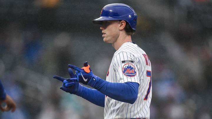 Brett Baty has been inconsistent for the New York Mets during his career. Brett Baty has been inconsistent for the New York Mets during his career.