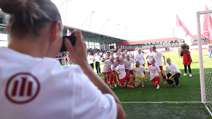 Die Bayern-Frauen haben es geschafft: Sie sind Deutscher Meister. 
