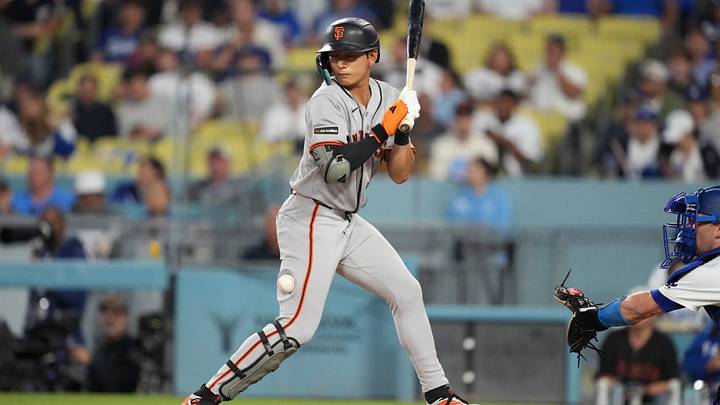 San Francisco Giants right fielder Jung Hoo Lee San Francisco Giants right fielder Jung Hoo Lee