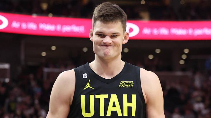 Utah Jazz center Walker Kessler Utah Jazz center Walker Kessler