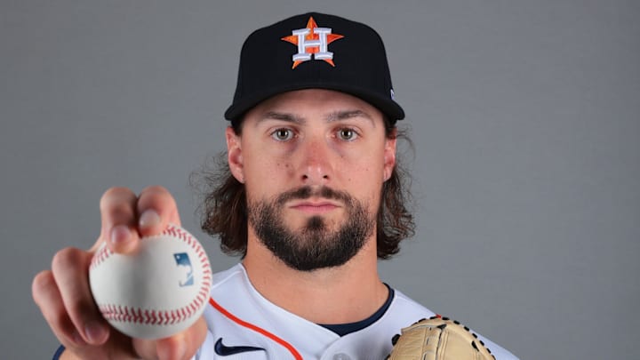 Houston Astros pitcher Ryan Weiss Houston Astros pitcher Ryan Weiss