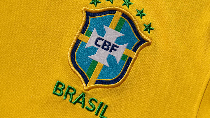 The Brazil National Team Badge The Brazil National Team Badge
