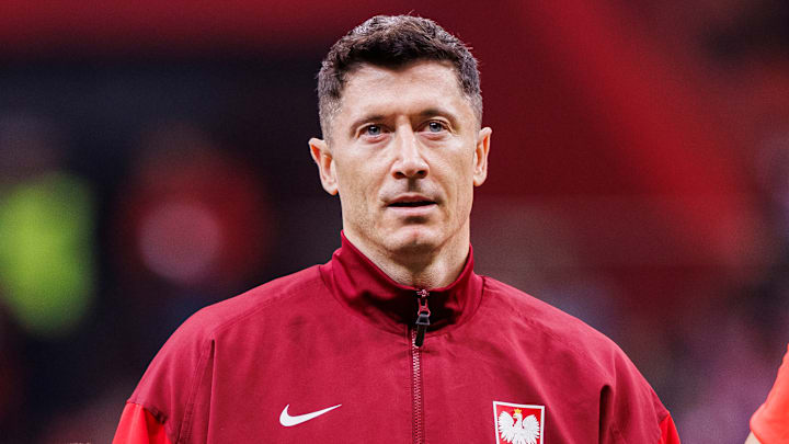 Robert Lewandowski est sorti sur blessure face à la Lituanie.