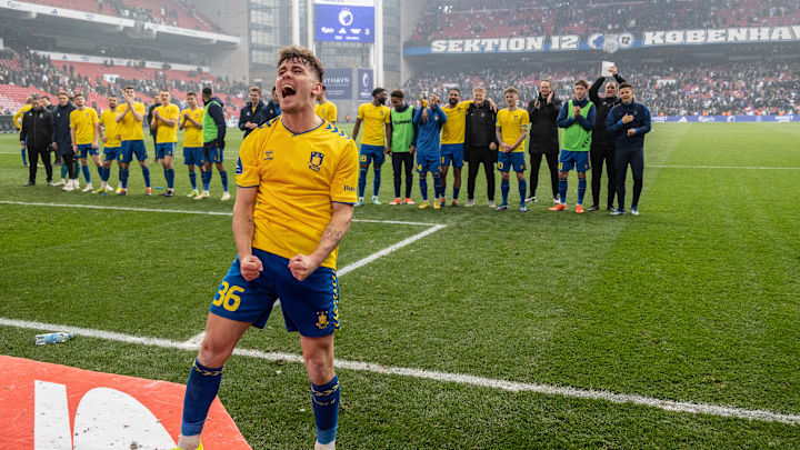 Leistungsträger bei Bröndby Kopenhagen: Mathias Kvistgaarden (im Vordergrund)