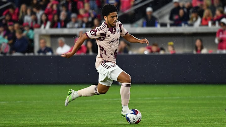 Evander scored for the Portland Timbers against the Vancouver Whitecaps. 