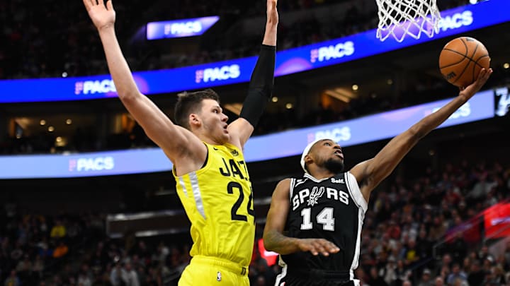 San Antonio Spurs v Utah Jazz