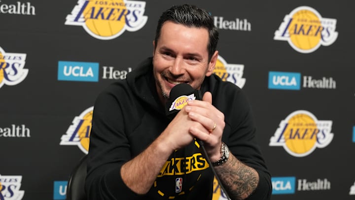 Los Angeles Lakers head coach JJ Redick