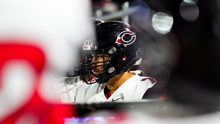 Corona Centennial takes on Mater Dei at the Santa Ana Bowl on Aug. 22, 2024.
