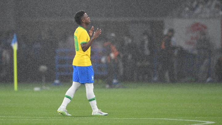 Vini jr é uma das principais esperanças dos torcedores para a Copa do Mundo Vini jr é uma das principais esperanças dos torcedores para a Copa do Mundo