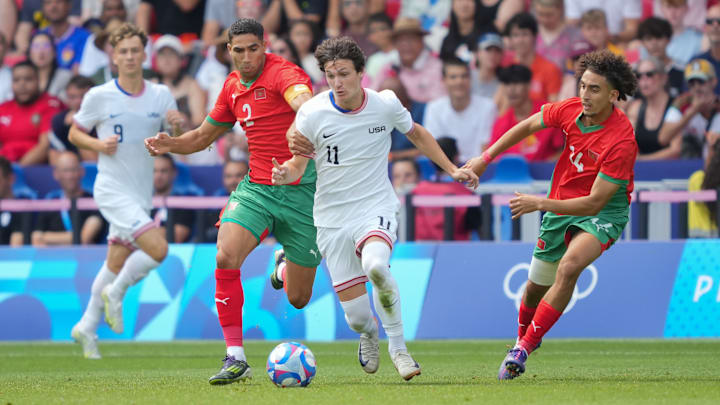 Morocco v United States: Men's Football Quarterfinal - Olympic Games Paris 2024: Day 7