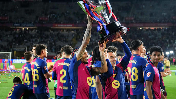 FC Barcelona, campeón de liga. FC Barcelona, campeón de liga.