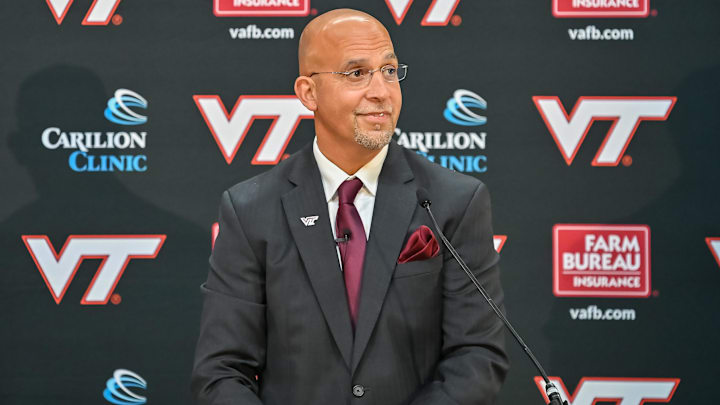 Virginia Tech head coach James Franklin