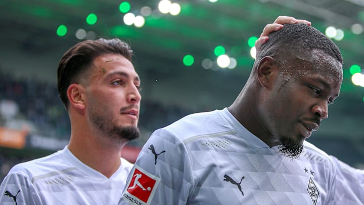 Marcus Thuram und Ramy Bensebaini Marcus Thuram und Ramy Bensebaini