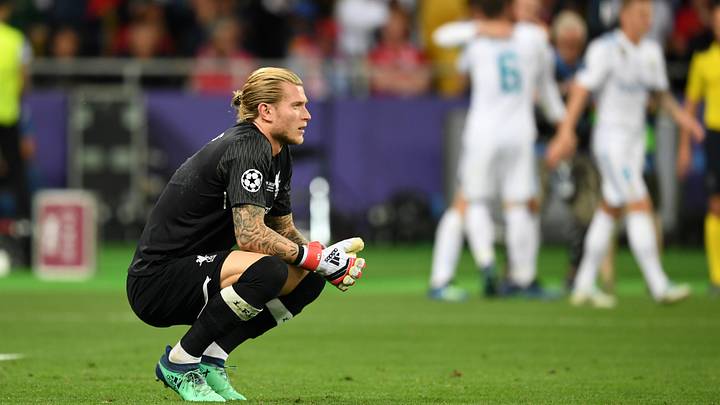 Karius, do Liverpool, errou em final da Champions pelo Liverpool