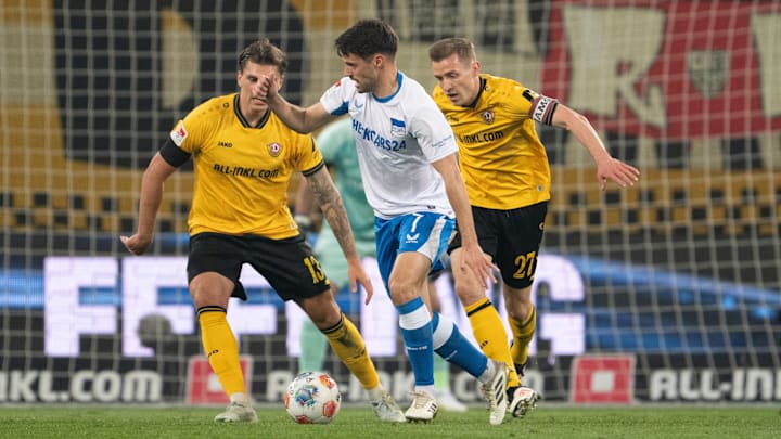 Josip Brekalo sah gegen Dynamo Dresden die Rote Karte