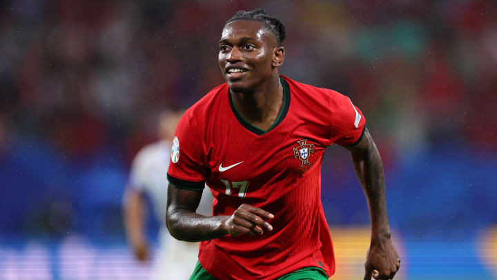 Rafael Leao sous les couleurs du Portugal Rafael Leao sous les couleurs du Portugal