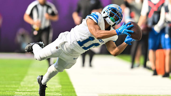Detroit Lions wide receiver Kalif Raymond (11). Detroit Lions wide receiver Kalif Raymond (11).