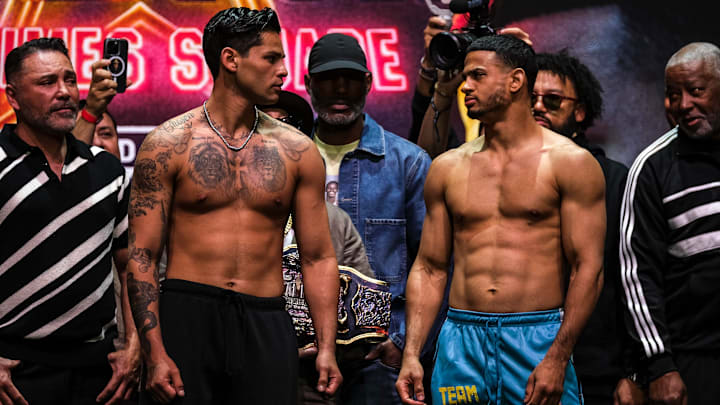 Ryan Garcia (left) and Rolly Romero (right).