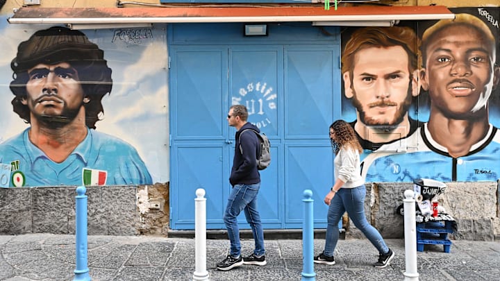Maradona, Osimhen, Napoli, PSG