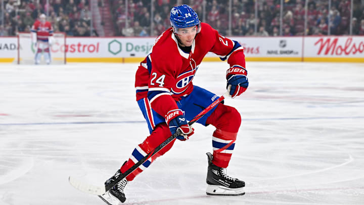 New St. Louis Blues defenseman Logan Mailloux
