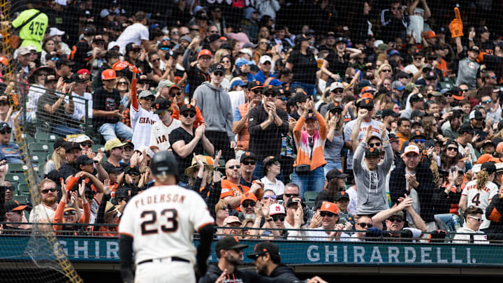 San Francisco Giants DH Joc Pederson