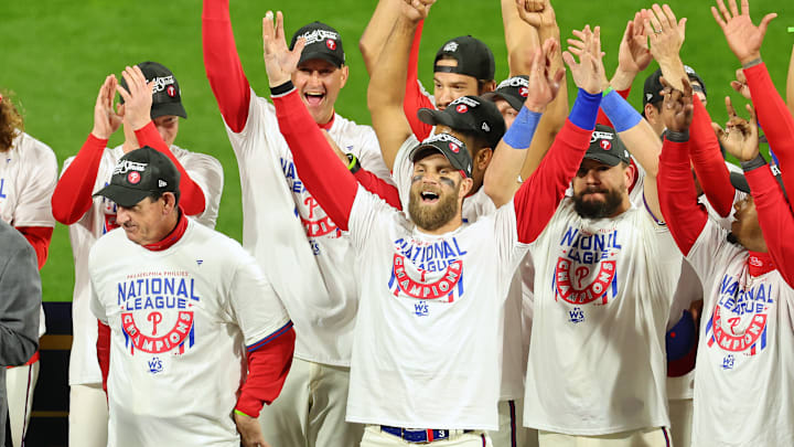 Bryce Harper fue nombrado MVP de la Serie de Campeonato de la Liga Nacional 