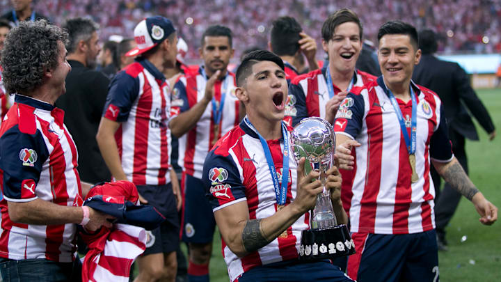 Jugadores de Chivas.