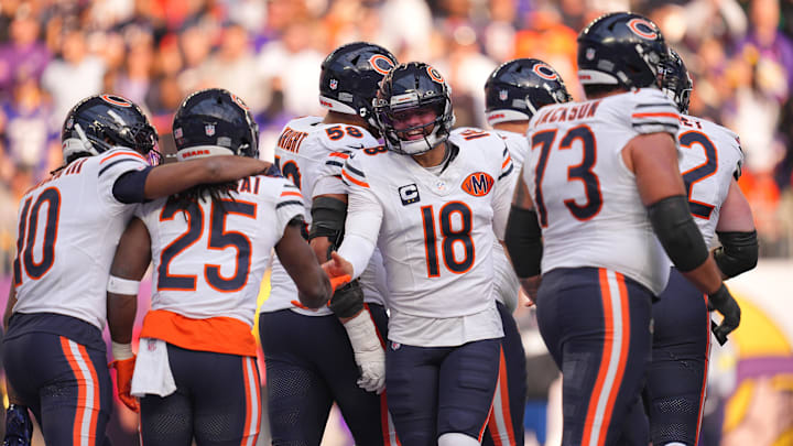 Caleb Williams and the Bears look to stay atop the NFC North as they host the Steelers.