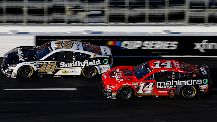 Aric Almirola, Chase Briscoe, Stewart-Haas Racing, NASCAR