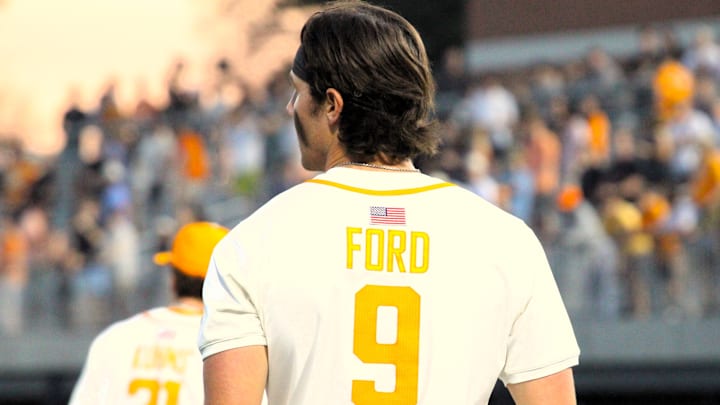 Henry Ford during Tennessee's game against Wright State in Lindsey Nelson Stadium on March 6 (2026)