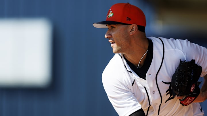 Feb 13, 2026; Lakeland, FL, USA; Detroit Tigers pitcher Jack Flaherty (9) throws a pitch during spring training at Publix Field at Joker Marchant Stadium. Mandatory Credit: Morgan Tencza-Imagn Images Feb 13, 2026; Lakeland, FL, USA; Detroit Tigers pitcher Jack Flaherty (9) throws a pitch during spring training at Publix Field at Joker Marchant Stadium. Mandatory Credit: Morgan Tencza-Imagn Images