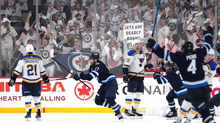 St Louis Blues v Winnipeg Jets - Game Seven
