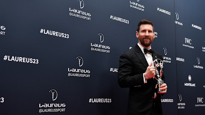 Lionel Messi foi eleito o "Atleta do Ano" por duas vezes