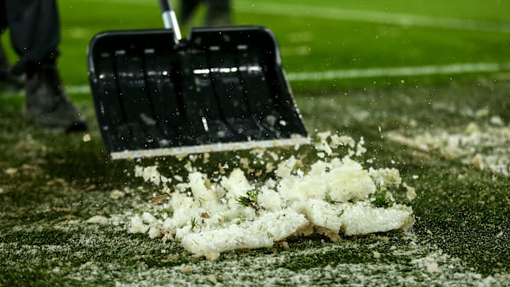 Schneechaos in Liverpool