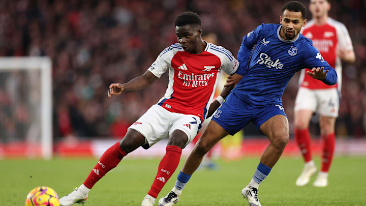 Saka voltou ao time após se recuperar de lesão