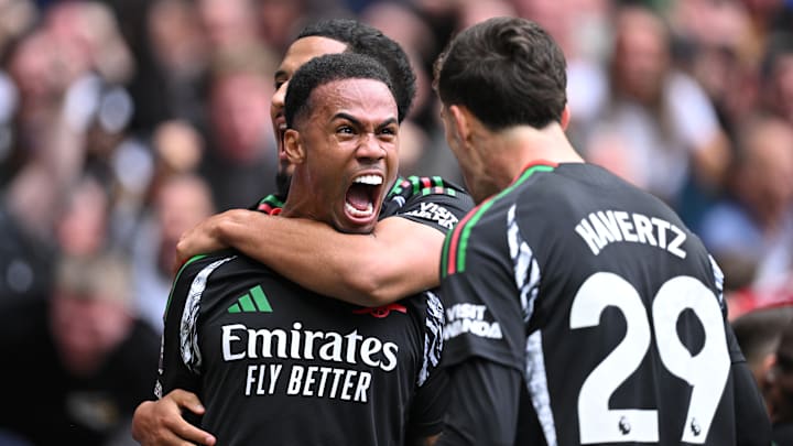 Gabriel Magalhães foi o autor do gol da vitória do Arsenal