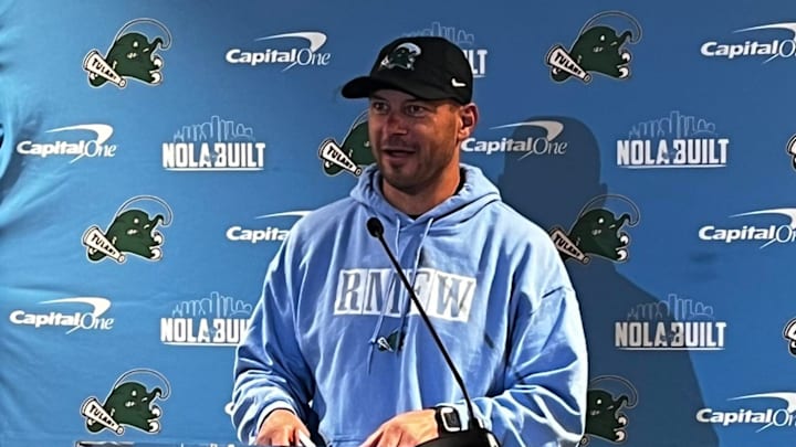 Tulane Football Coach Jon Sumrall Showing Off His New Threads