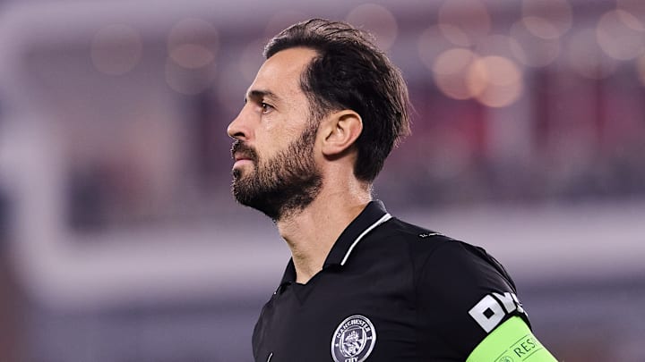 Bernardo Silva lors de AS Monaco - Manchester City. Bernardo Silva lors de AS Monaco - Manchester City.