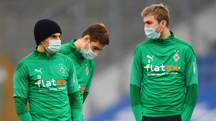 Jonas Hofmann, Florian Neuhaus und Christoph Kramer