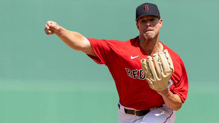 Red Sox pitcher Corey Kluber