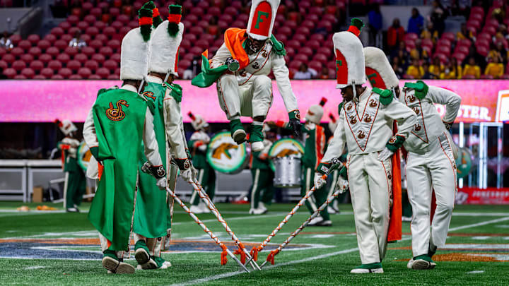 Florida A&M Marching Band's Drum Majors