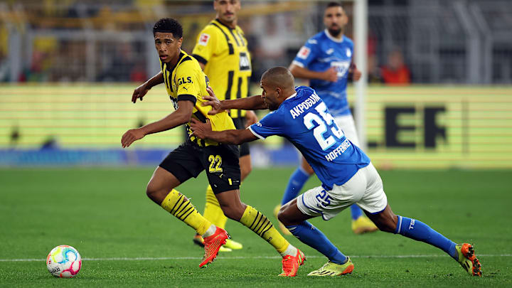 Bellingham é um dos nomes que podem ajudar o BVB a sair vitorioso da partida contra o Hoffenheim