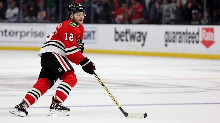 Alex DeBrincat - Chicago Blackhawks v Los Angeles Kings