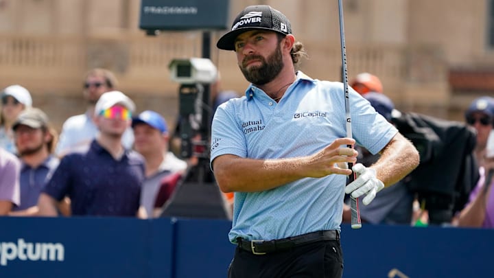 Cameron Young won the Players Championship in dramatic fashion. Cameron Young won the Players Championship in dramatic fashion.