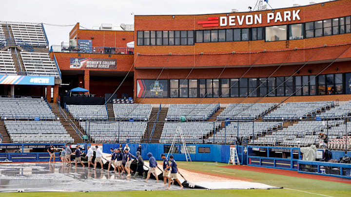 Taking the tarp off in OKC