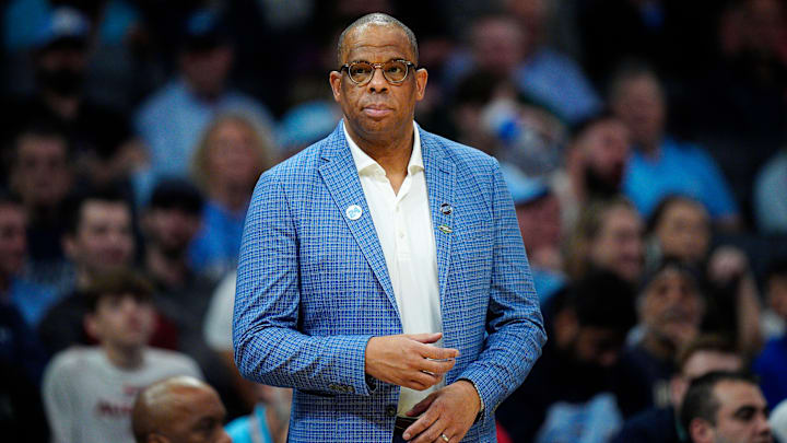 North Carolina Head Coach Hubert Davis