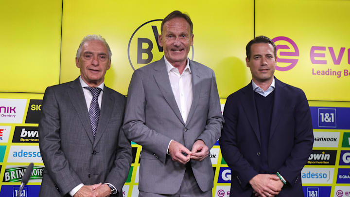 Hans-Joachim Watzke (m.) gab Grünes Licht für den Rheinmetall-Deal